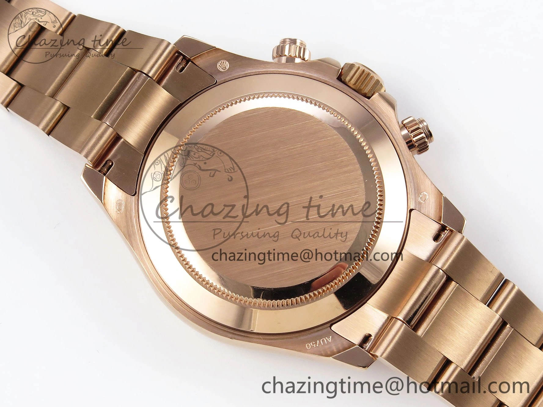 Daytona 116505 QF 1:1 Best Edition Meteorite Dial on RG Bracelet SH4130 V3 (Gain Weight)