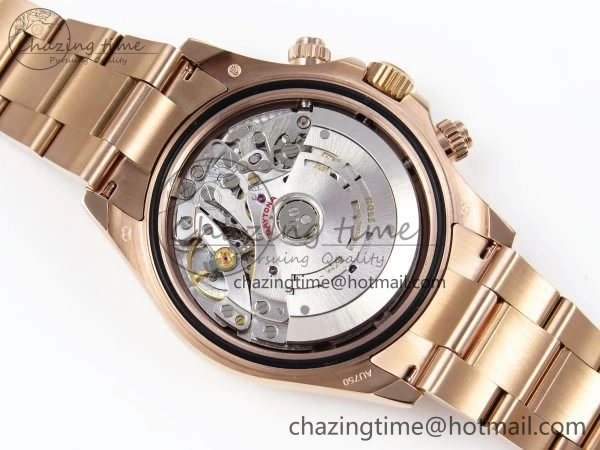 Daytona 116505 QF 1:1 Best Edition Meteorite Dial on RG Bracelet SH4130 V3 (Gain Weight)