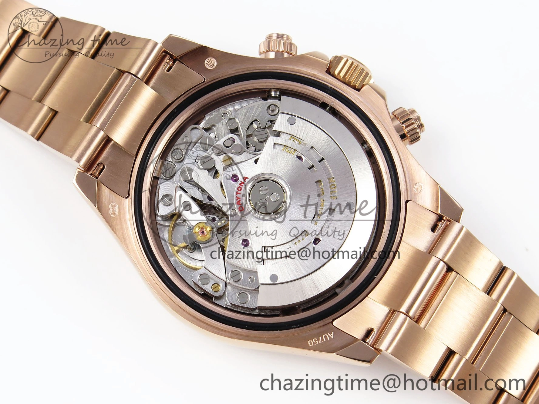 Daytona 116505 QF 1:1 Best Edition Meteorite Dial on RG Bracelet SH4130 V3 (Gain Weight)
