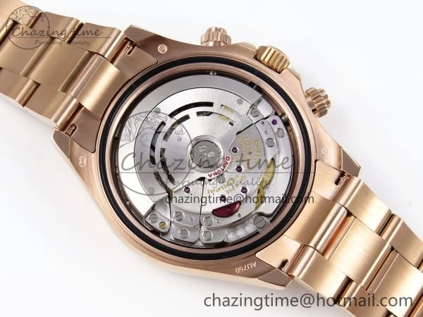 Daytona 116505 QF 1:1 Best Edition Meteorite Dial on RG Bracelet SH4130 V3 (Gain Weight)