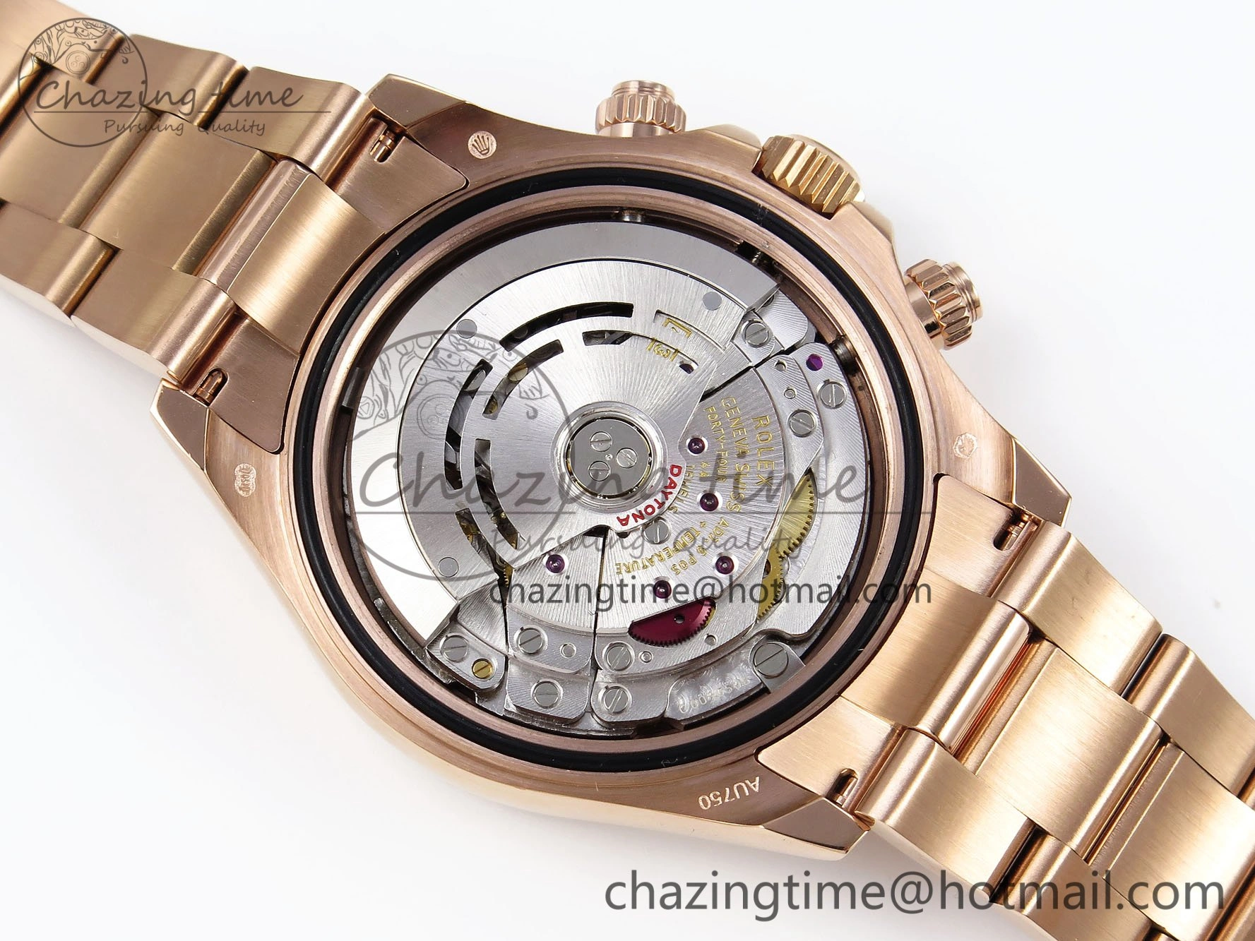 Daytona 116505 QF 1:1 Best Edition Meteorite Dial on RG Bracelet SH4130 V3 (Gain Weight)