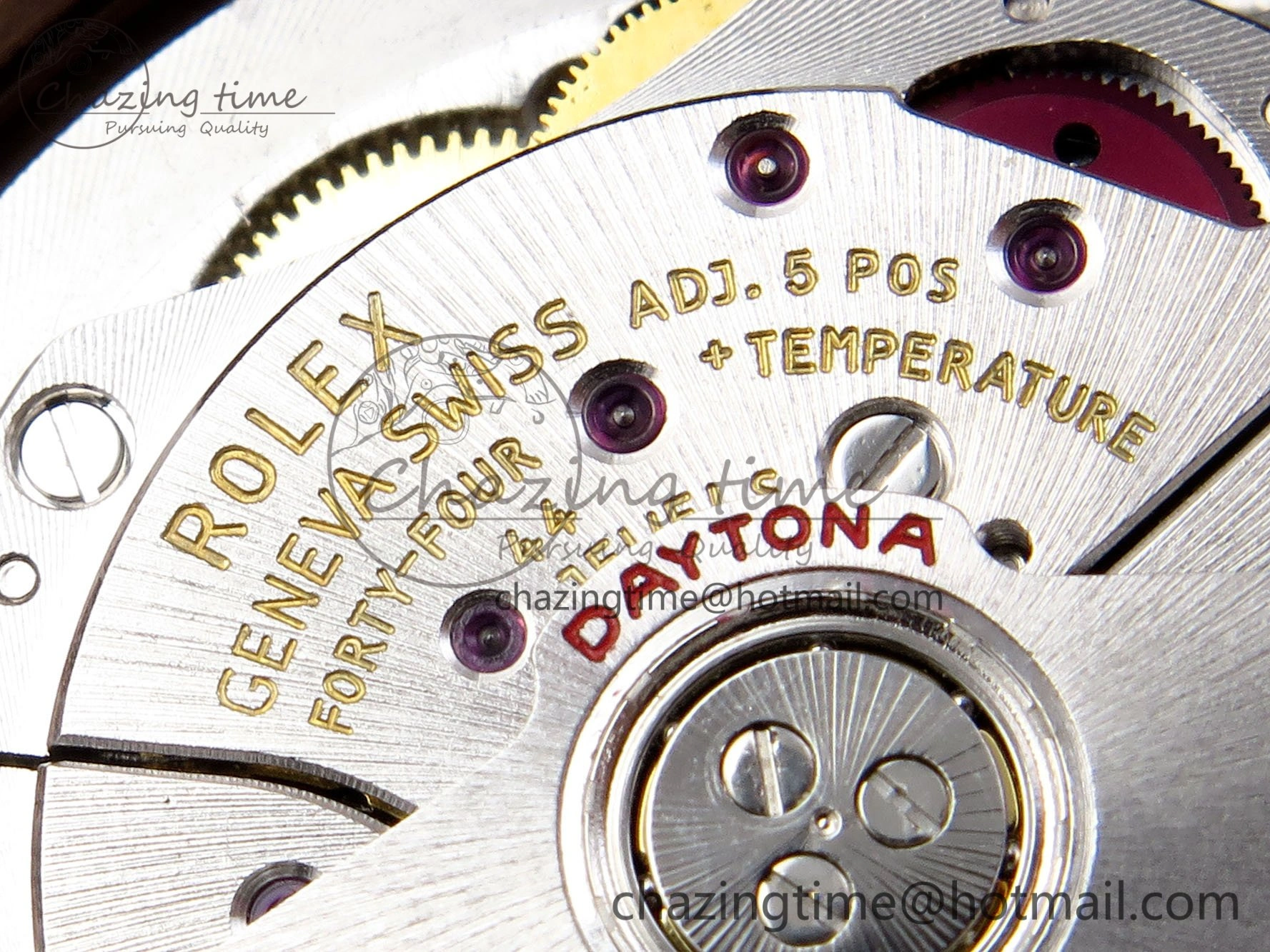 Daytona 116505 QF 1:1 Best Edition Meteorite Dial on RG Bracelet SH4130 V3 (Gain Weight)