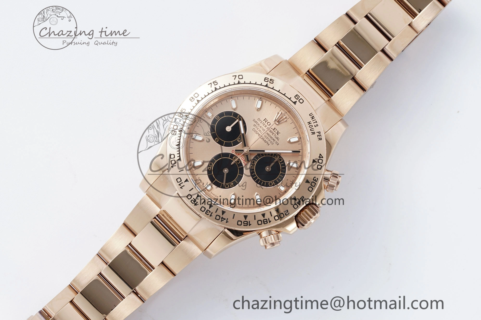 Daytona 116505 QF 1:1 Best Edition RG Dial on RG Bracelet SA4130 V2