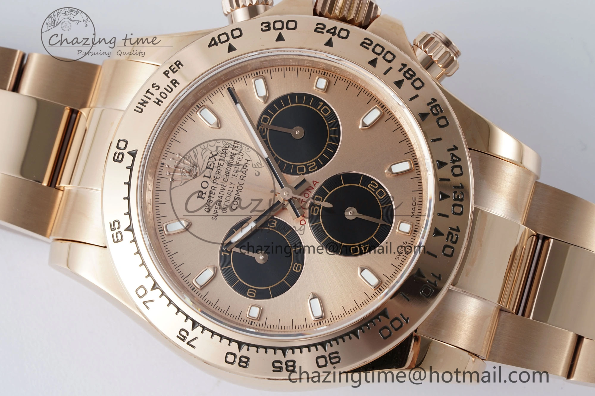Daytona 116505 QF 1:1 Best Edition RG Dial on RG Bracelet SA4130 V2