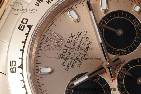 Daytona 116505 QF 1:1 Best Edition RG Dial on RG Bracelet SA4130 V2