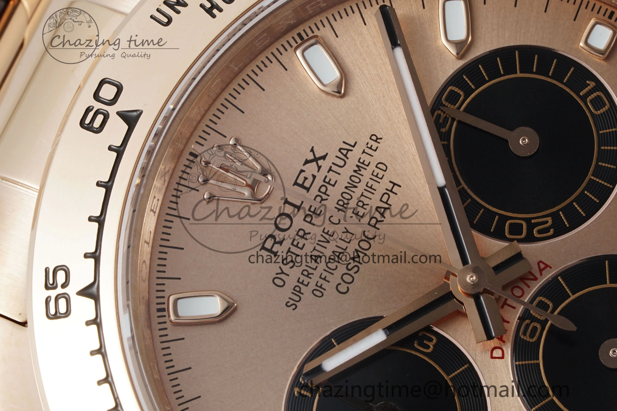 Daytona 116505 QF 1:1 Best Edition RG Dial on RG Bracelet SA4130 V2