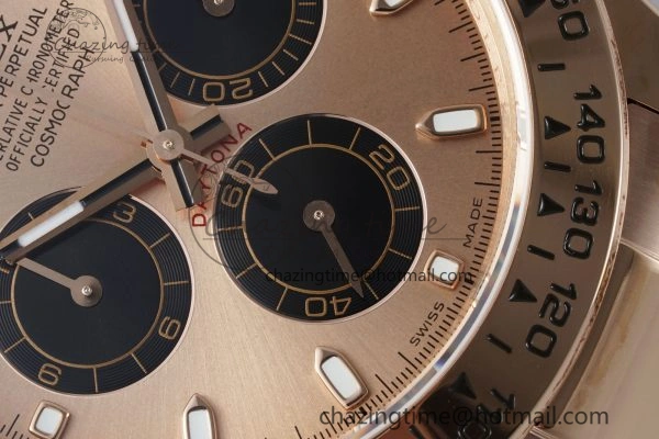 Daytona 116505 QF 1:1 Best Edition RG Dial on RG Bracelet SA4130 V2