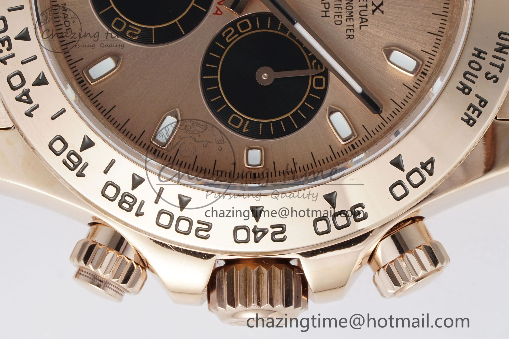 Daytona 116505 QF 1:1 Best Edition RG Dial on RG Bracelet SA4130 V2
