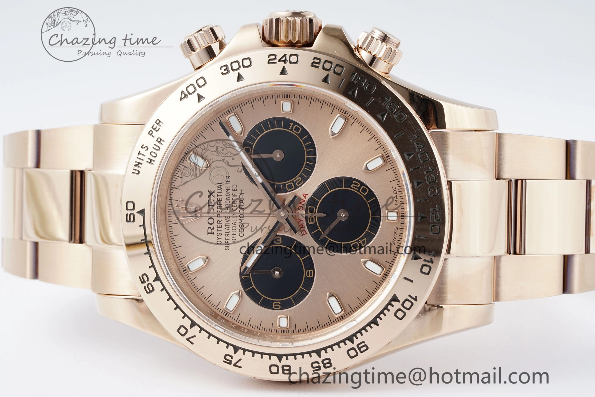 Daytona 116505 QF 1:1 Best Edition RG Dial on RG Bracelet SA4130 V2