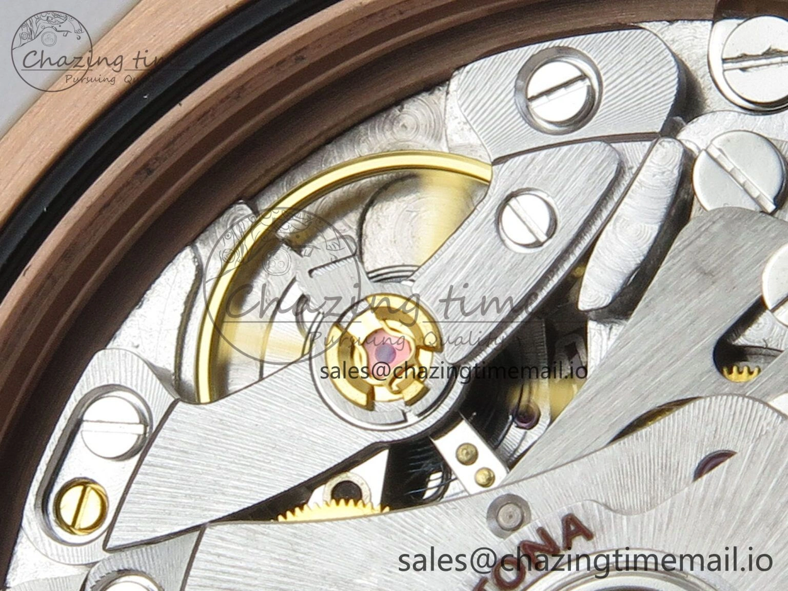 Daytona 116505 RG 3CF 1:1 Best Edition RG Bezel Meteorite Dial on RG Bracelet SH4130 V2(Mod Version)