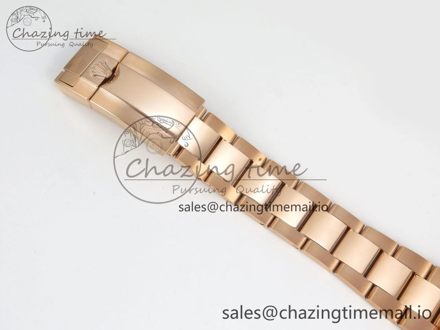Daytona 116505 RG 3CF 1:1 Best Edition RG Bezel Meteorite Dial on RG Bracelet SH4130 V2(Mod Version)