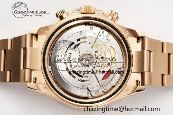 Daytona 116505 Rainbow IPK Best Edition Black RG Dial on RG Bracelet SA4130