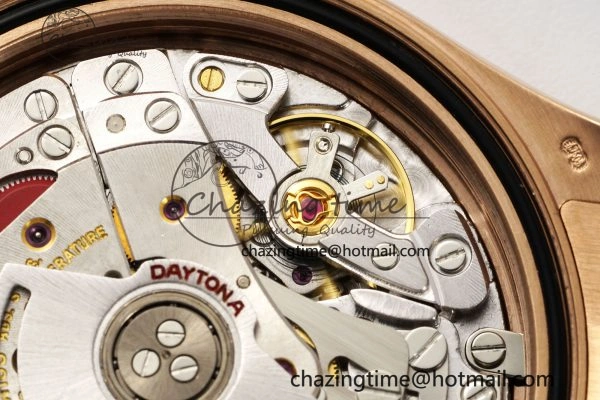 Daytona 116505 Rainbow IPK Best Edition Black RG Dial on RG Bracelet SA4130