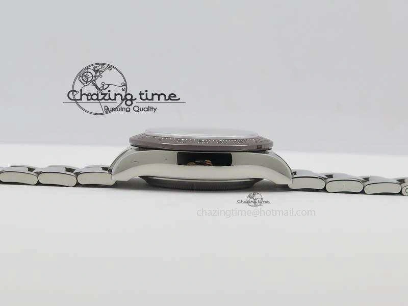 Daytona 116506 1:1 Noob Best Edition Brown Ceramic Bezel Ice Blue Dial On SS Bracelet A7750