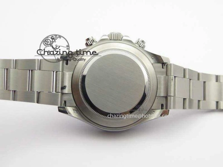 Daytona 116506 1:1 Noob Best Edition Brown Ceramic Bezel Ice Blue Dial On SS Bracelet A7750