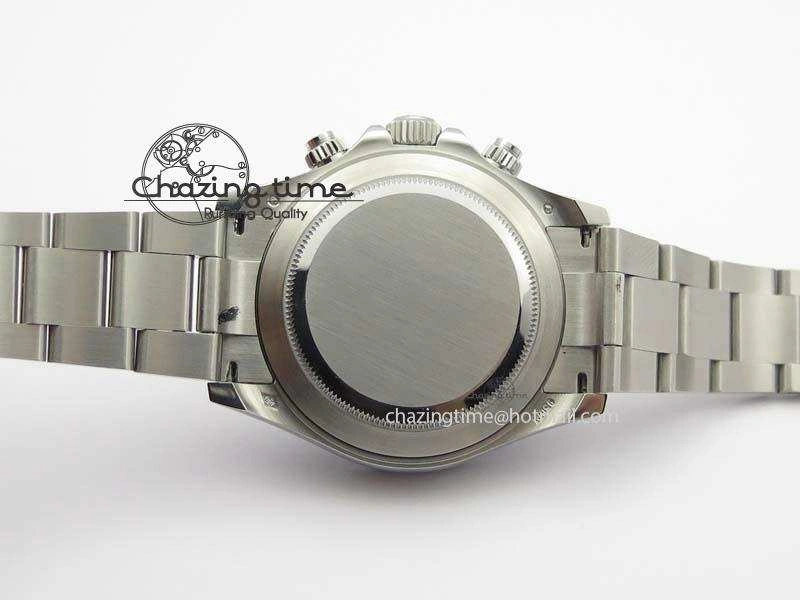 Daytona 116506 1:1 Noob Best Edition Brown Ceramic Bezel Ice Blue Dial On SS Bracelet A7750