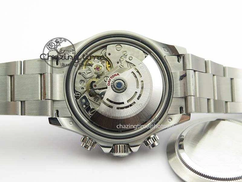 Daytona 116506 1:1 Noob Best Edition Brown Ceramic Bezel Ice Blue Dial On SS Bracelet A7750