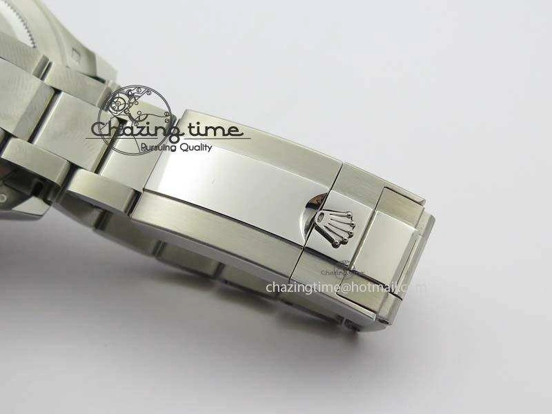 Daytona 116506 1:1 Noob Best Edition Brown Ceramic Bezel Ice Blue Dial On SS Bracelet A7750