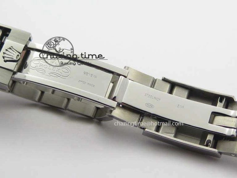 Daytona 116506 1:1 Noob Best Edition Brown Ceramic Bezel Ice Blue Dial On SS Bracelet A7750