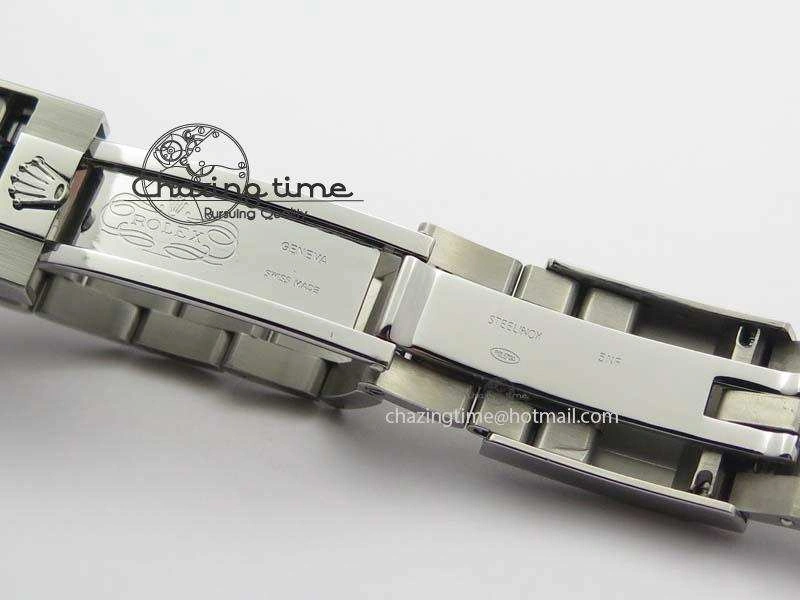 Daytona 116506 1:1 Noob Best Edition Brown Ceramic Bezel Ice Blue Dial On SS Bracelet A7750