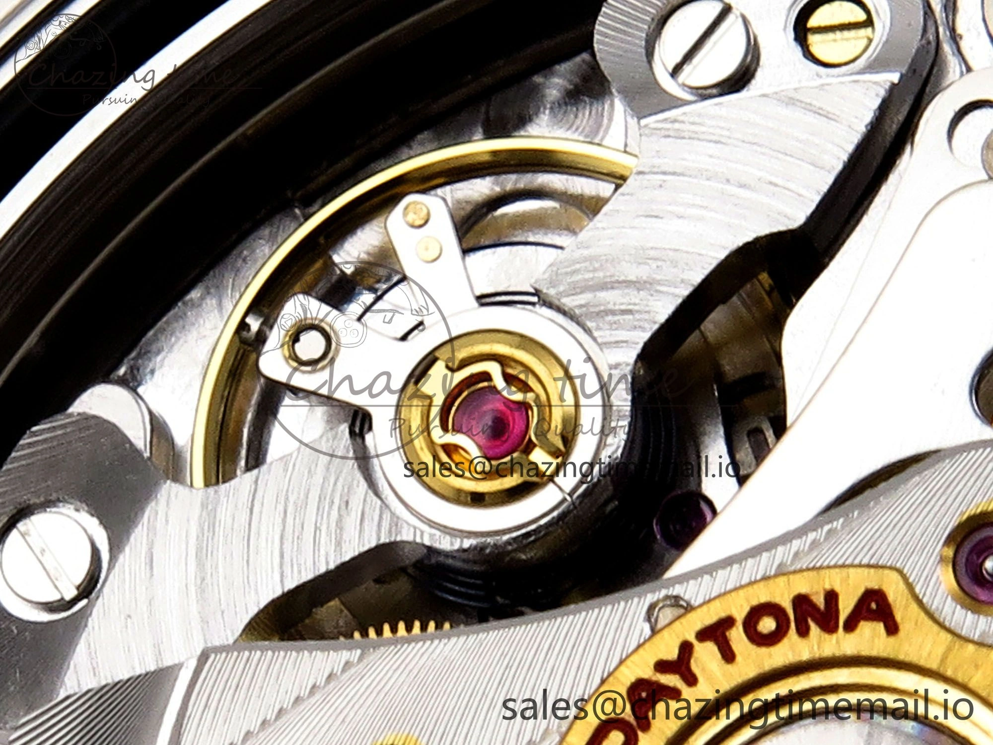 Daytona 116506 AR+SF 1:1 Best Edition Ice Blue Brown Dial Crystal Markers on SS Bracelet SH4131