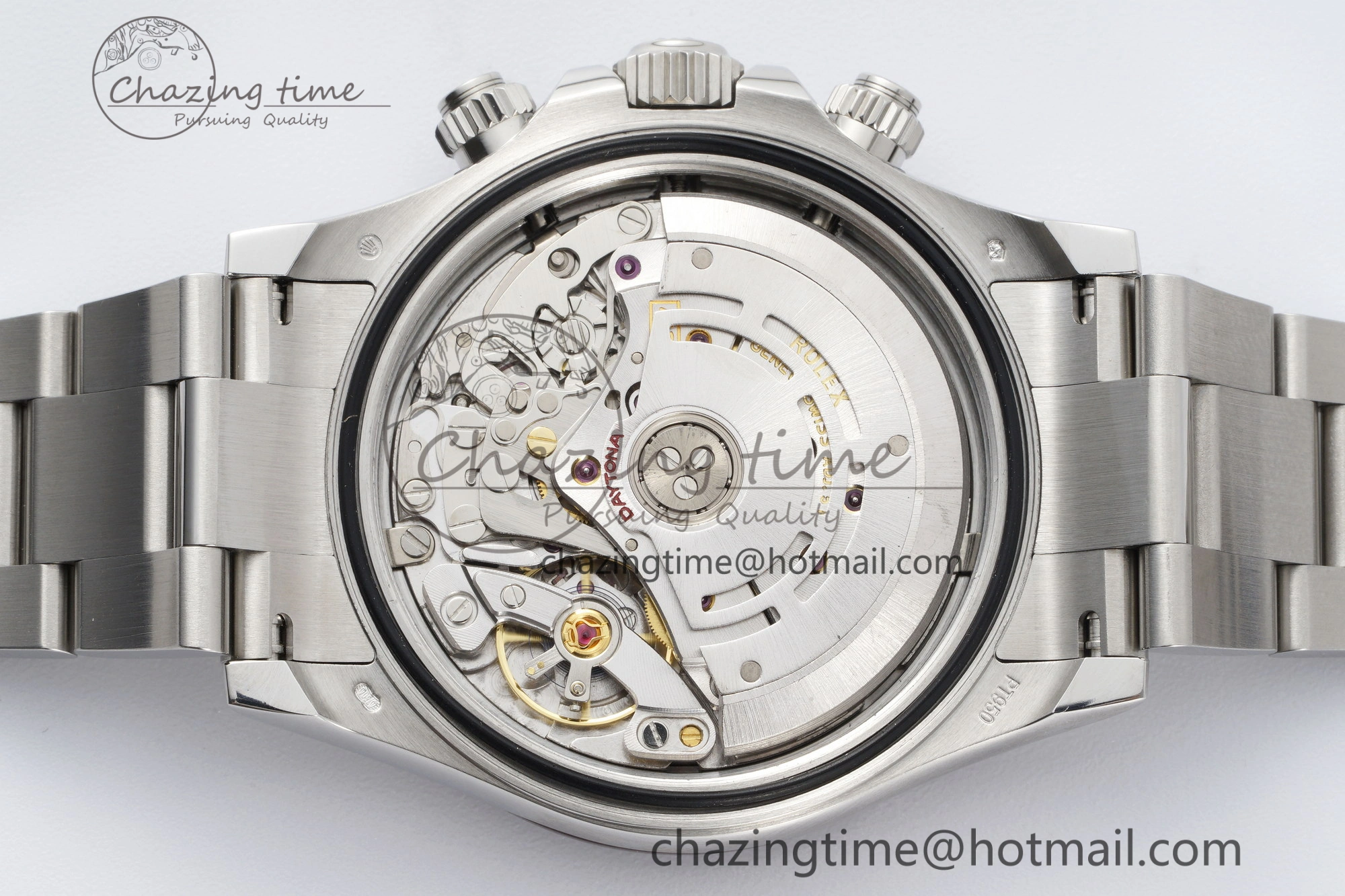 Daytona 116506 Brown Ceramic BTF 1:1 Best Edition Ice Blue Dial Crystal Marker on SS Bracelet SA4130 V2