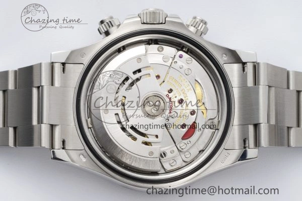 Daytona 116506 Brown Ceramic BTF 1:1 Best Edition Ice Blue Dial Crystal Marker on SS Bracelet SA4130 V2