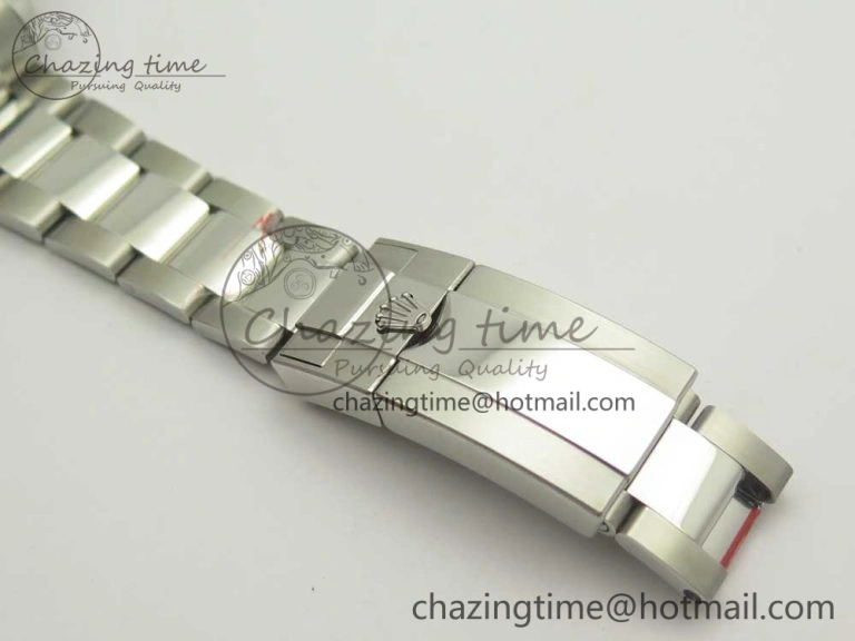 Daytona 116506 Brown Ceramic Bezel Noob 1:1 Best Edition 904L SS Case and Bracelet Ice Blue Dial SA4130 V2