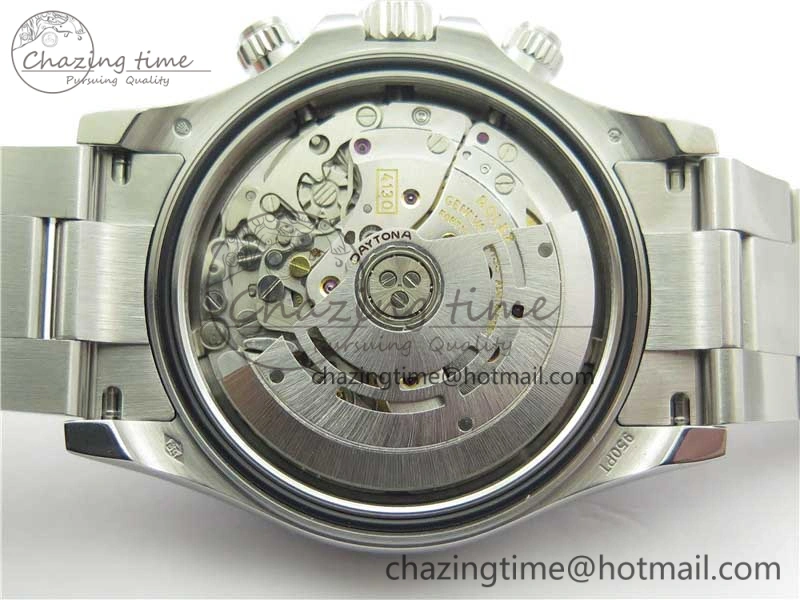 Daytona 116506 Brown Ceramic Bezel Noob 1:1 Best Edition 904L SS Case and Bracelet Ice Blue Dial SA4130 V2