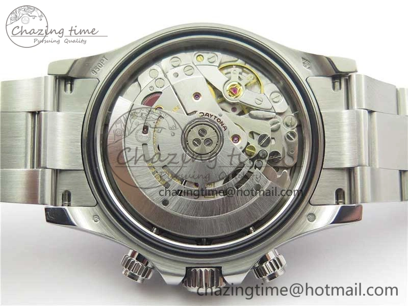 Daytona 116506 Brown Ceramic Bezel Noob 1:1 Best Edition 904L SS Case and Bracelet Ice Blue Dial SA4130 V2