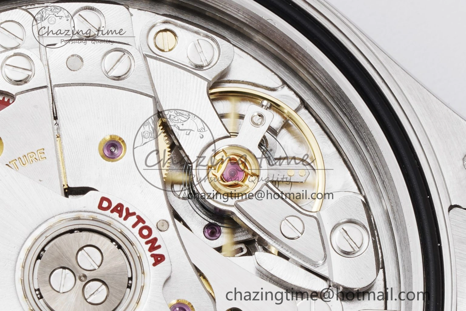 Daytona 116506 Brown Ceramic KING 1:1 Best Edition Ice Blue Dial Crystal Marker on SS Bracelet SH4130