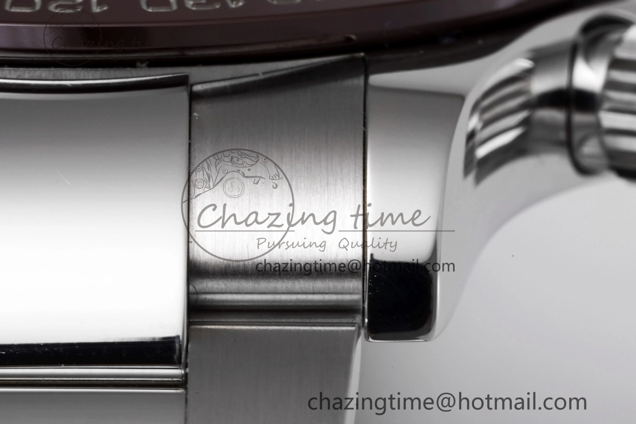 Daytona 116506 Brown Ceramic KING 1:1 Best Edition Ice Blue Dial Crystal Marker on SS Bracelet SH4130