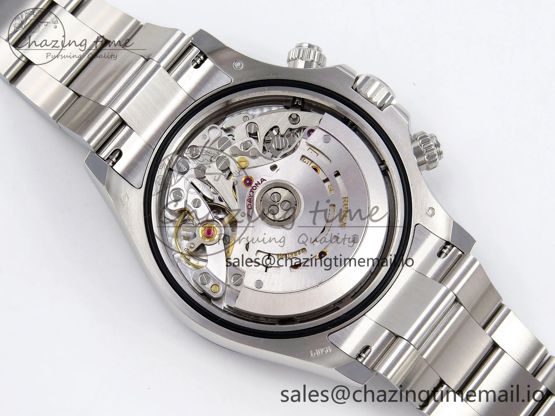 Daytona 116506 Clean 1:1 Best Edition Ice Blue Dial Arabic Markers on SS Bracelet SA4130 V2