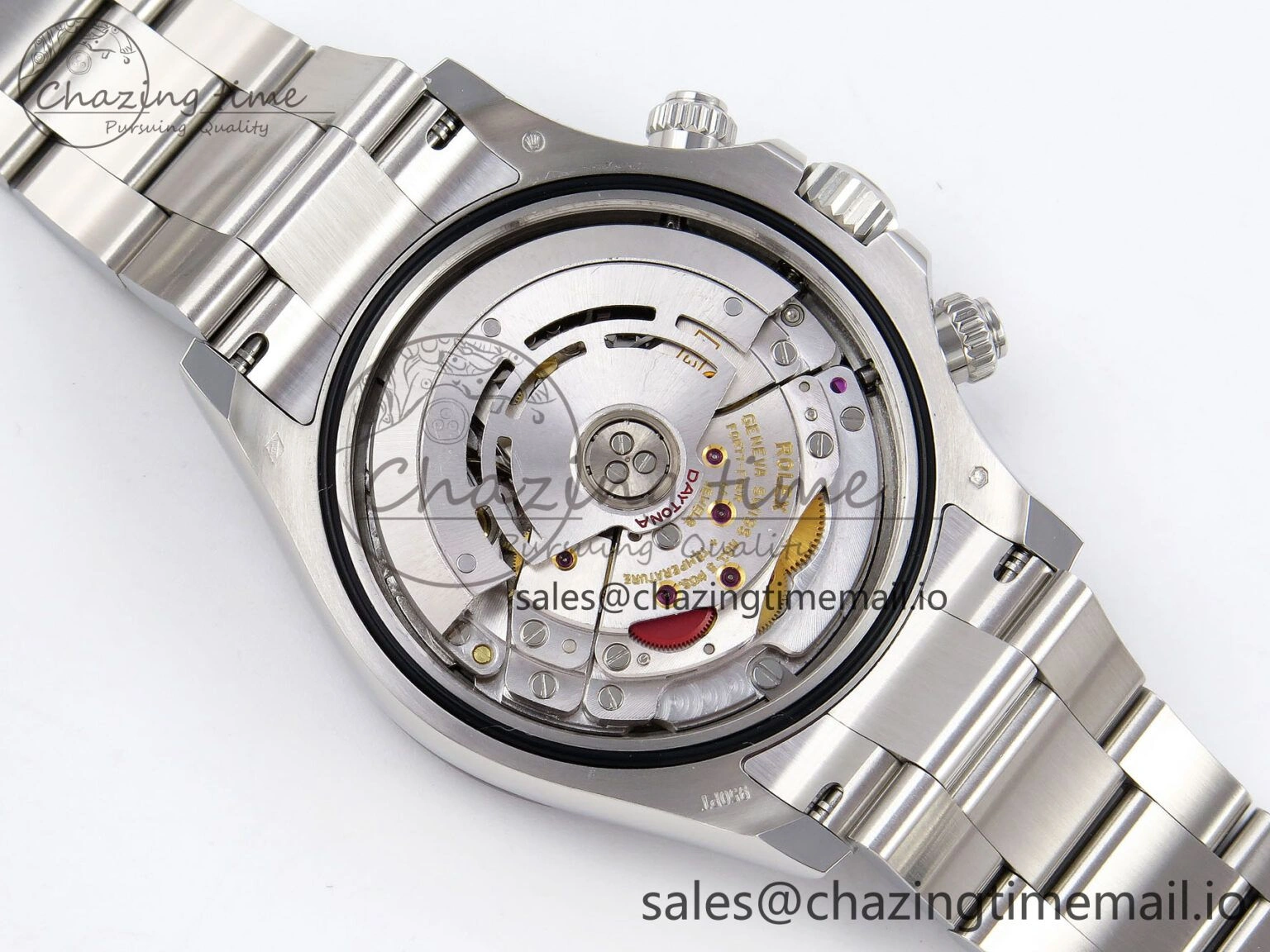 Daytona 116506 Clean 1:1 Best Edition Ice Blue Dial Arabic Markers on SS Bracelet SA4130 V2