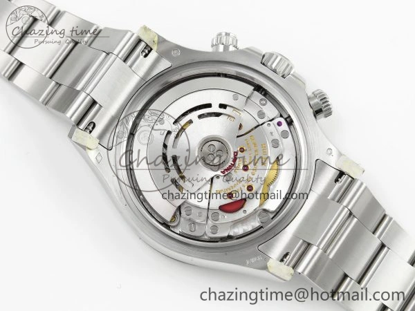 Daytona 116506 Clean 1:1 Best Edition Ice Blue Dial Crystal Markers on SS Bracelet SA4130 V2