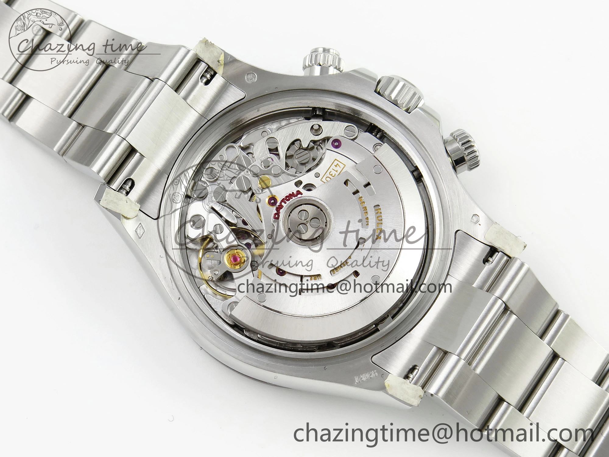 Daytona 116506 Clean 1:1 Best Edition Ice Blue Dial Crystal Markers on SS Bracelet SA4130 V2