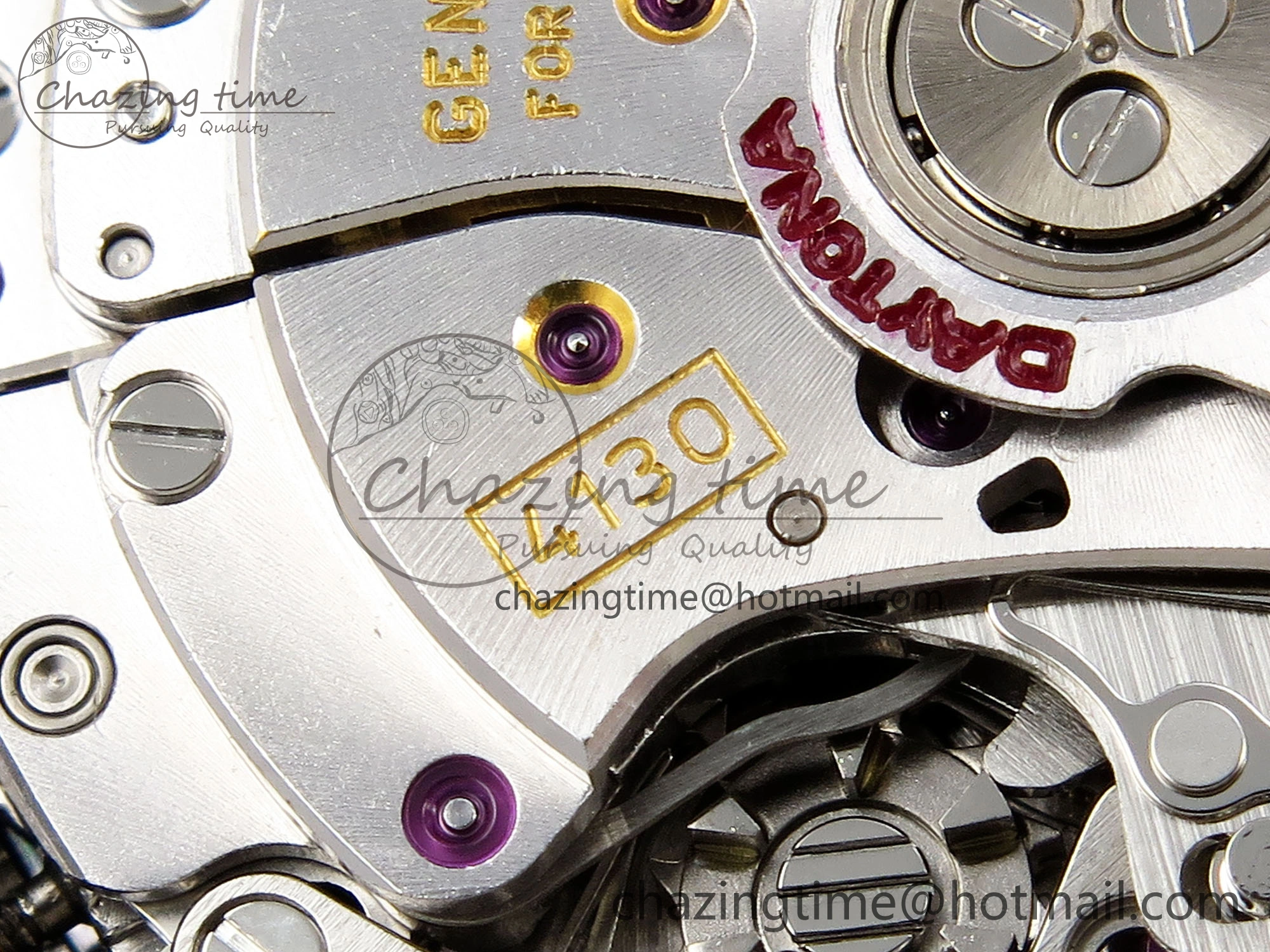 Daytona 116506 Clean 1:1 Best Edition Ice Blue Dial Crystal Markers on SS Bracelet SA4130 V2