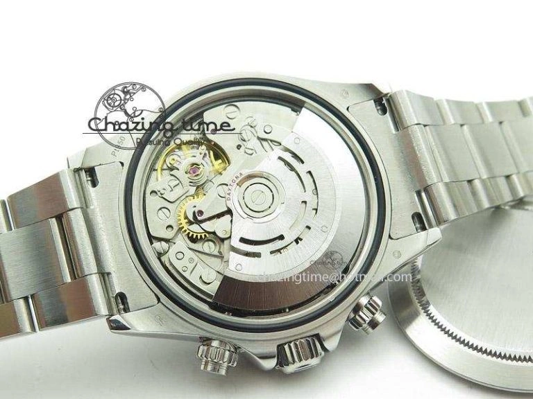 Daytona 116506 JF Best Edition Brown Ceramic Bezel Ice Blue Dial On SS Bracelet A7750