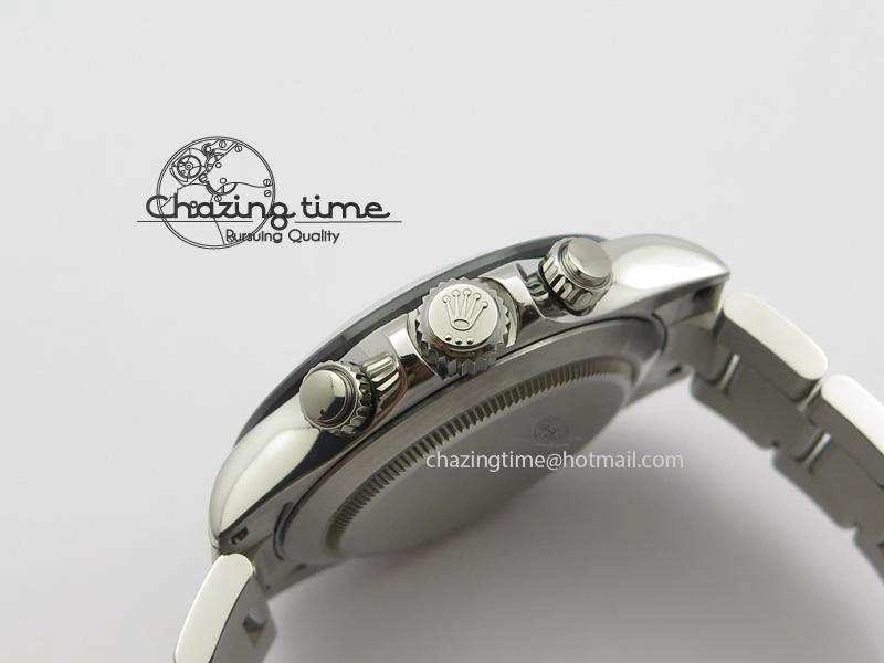 Daytona 116506 JF Best Edition Ice Blue Dial On SS Bracelet A23J (Same Thickness As Genuine)