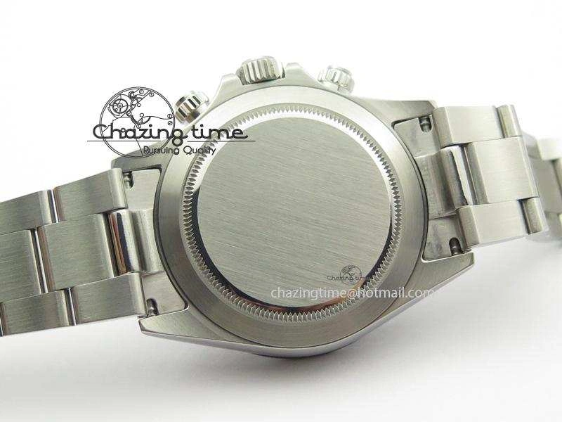 Daytona 116506 JF Best Edition Ice Blue Dial On SS Bracelet A23J (Same Thickness As Genuine)