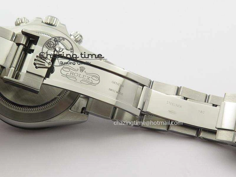 Daytona 116506 JF Best Edition Ice Blue Dial On SS Bracelet A23J (Same Thickness As Genuine)