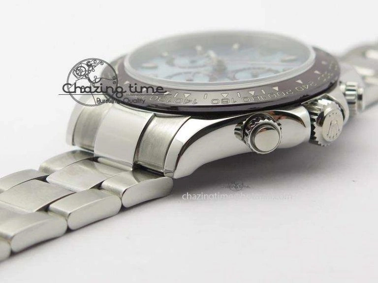 Daytona 116506 JF Best Edition Ice Blue Dial On SS Bracelet A23J (Same Thickness As Genuine)