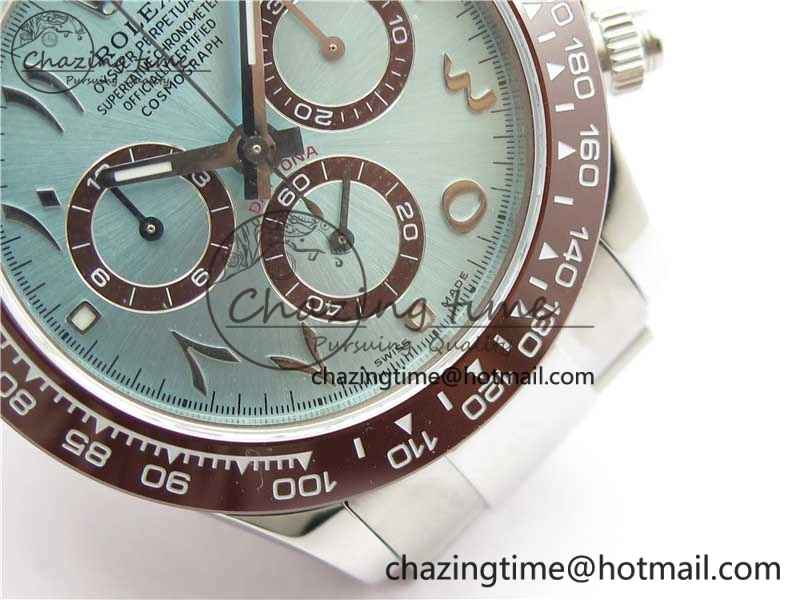 Daytona 116506 Middle East Edition Bp Maker Best Edition Ice Blue Arabic Dial On SS Bracelet A7750