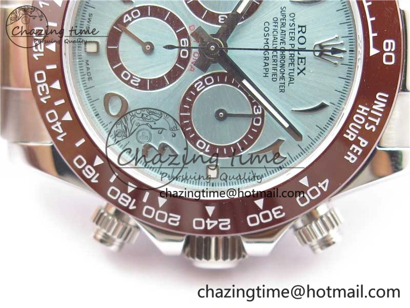 Daytona 116506 Middle East Edition Bp Maker Best Edition Ice Blue Arabic Dial On SS Bracelet A7750