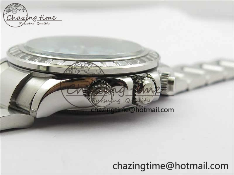 Daytona 116506 Middle East Edition Bp Maker Best Edition Ice Blue Brown Arabic Dial Diam Bezel On SS Bracelet A7750