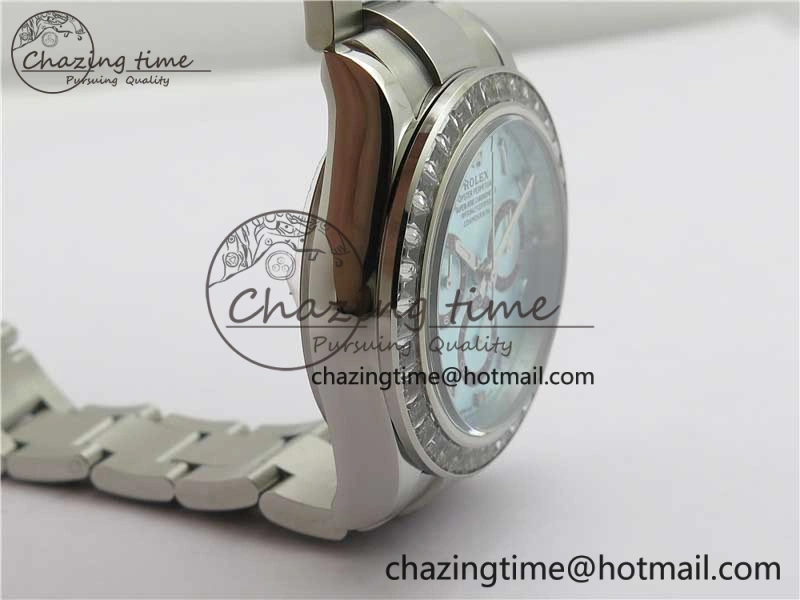 Daytona 116506 Middle East Edition Bp Maker Best Edition Ice Blue Brown Arabic Dial Diam Bezel On SS Bracelet A7750