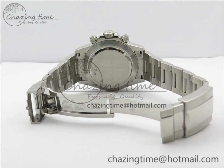Daytona 116506 Noob 1:1 Best Edition Ceramic Bezel Ice Blue Dial on SS Bracelet A7750