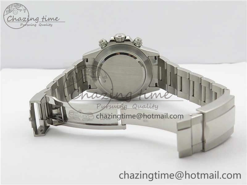 Daytona 116506 Noob 1:1 Best Edition Ceramic Bezel Ice Blue Dial on SS Bracelet A7750