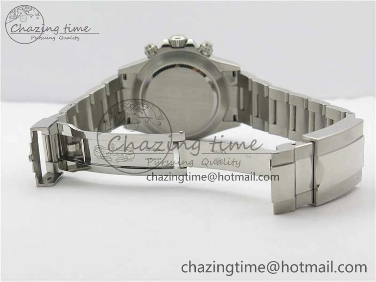 Daytona 116506 Noob 1:1 Best Edition Ceramic Bezel Ice Blue Dial on SS Bracelet A7750