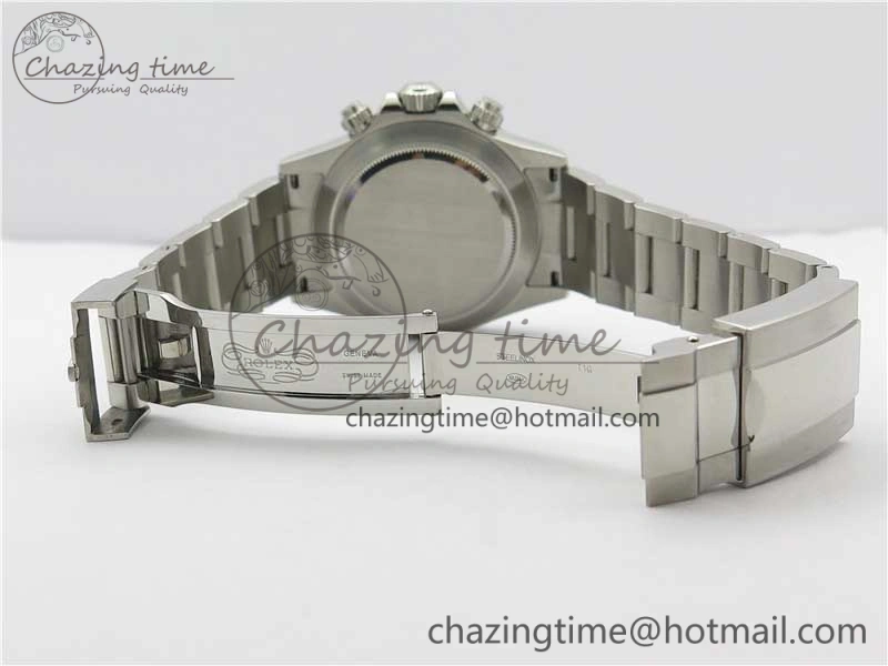 Daytona 116506 Noob 1:1 Best Edition Ceramic Bezel Ice Blue Dial on SS Bracelet A7750